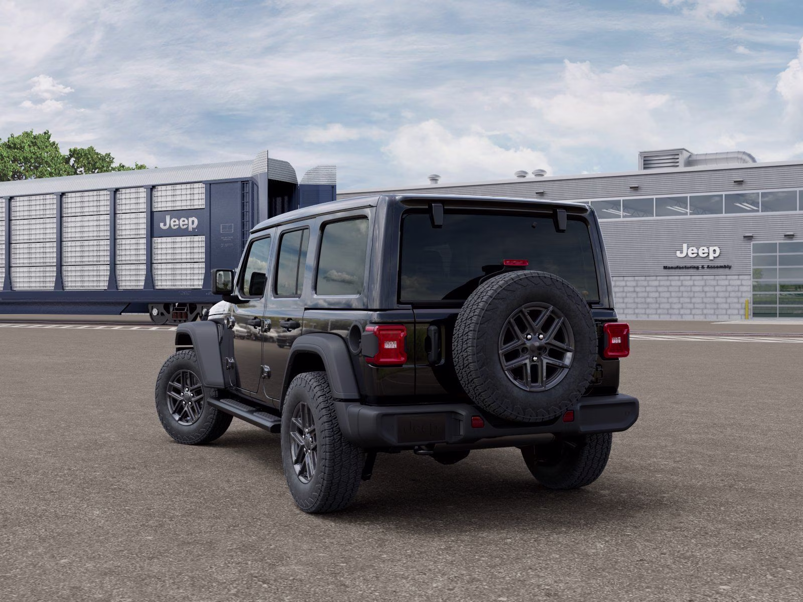 2026 Black Clearcoat Jeep Wrangler Sport S 4X4 SUV