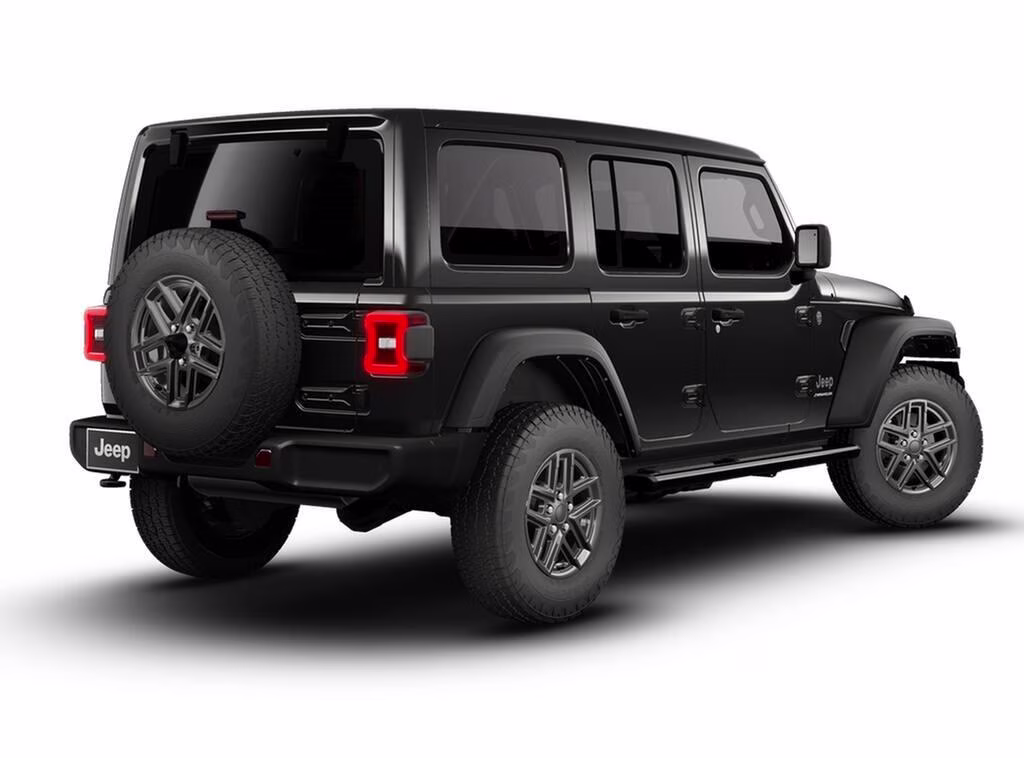 2026 Black Clear Coat Jeep Wrangler Wrangler 4-door Sport S 4X4 4-door