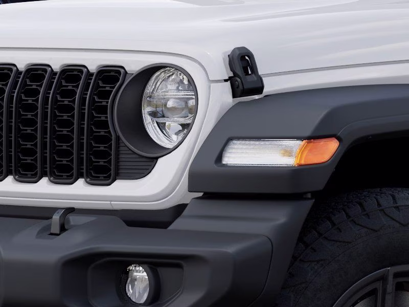 2026 Bright White Clearcoat Jeep Wrangler Sport S 4X4 SUV