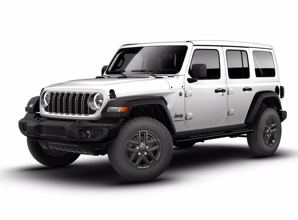 2026 Bright White Clear Coat Jeep Wrangler Wrangler 4-door Sport S 4X4 4-door