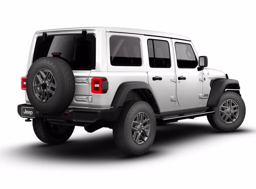 2026 Bright White Clear Coat Jeep Wrangler Wrangler 4-door Sport S 4X4 4-door