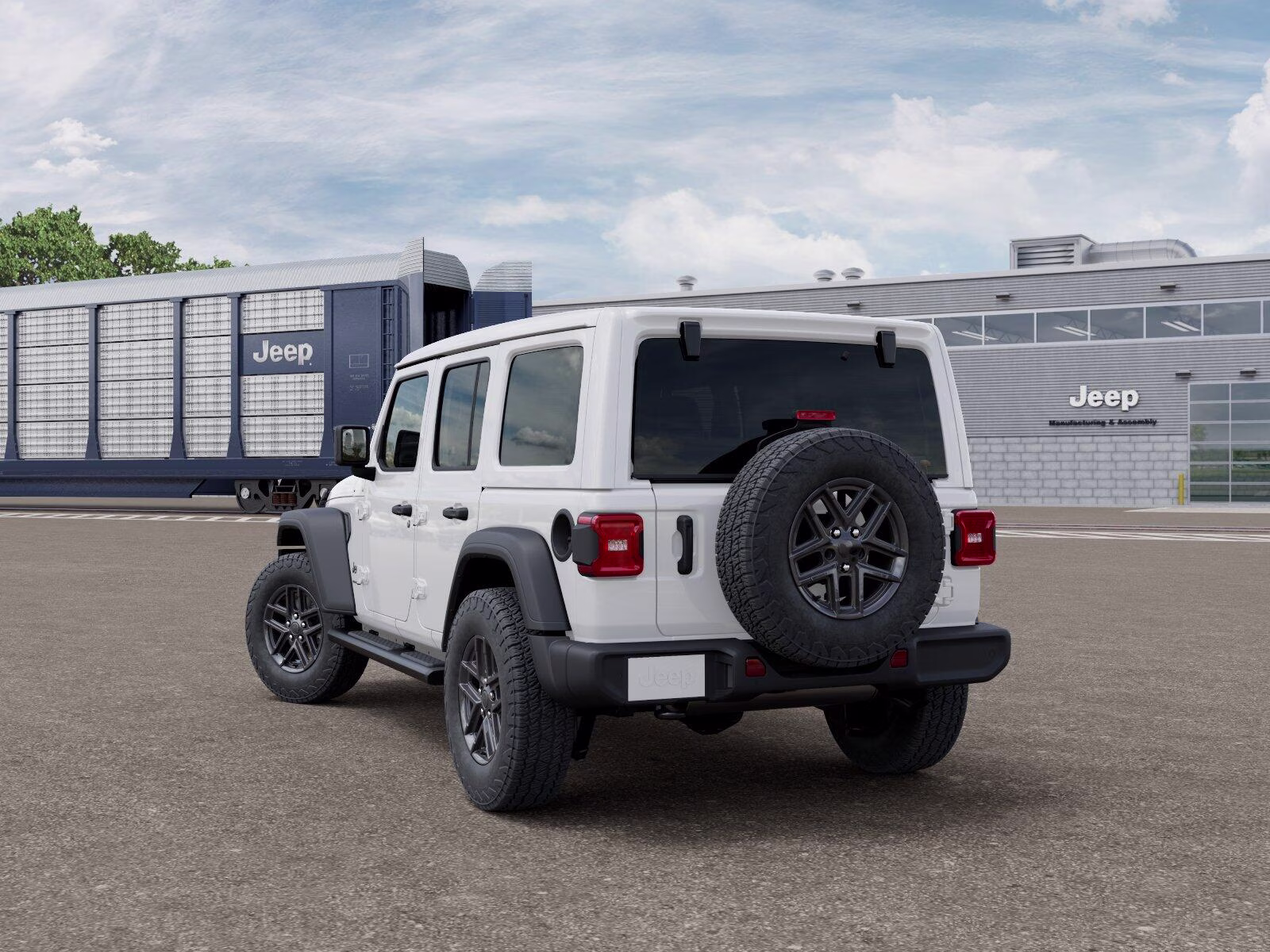 2026 Bright White Clear Coat Jeep Wrangler Wrangler 4-door Sport S 4X4 4-door