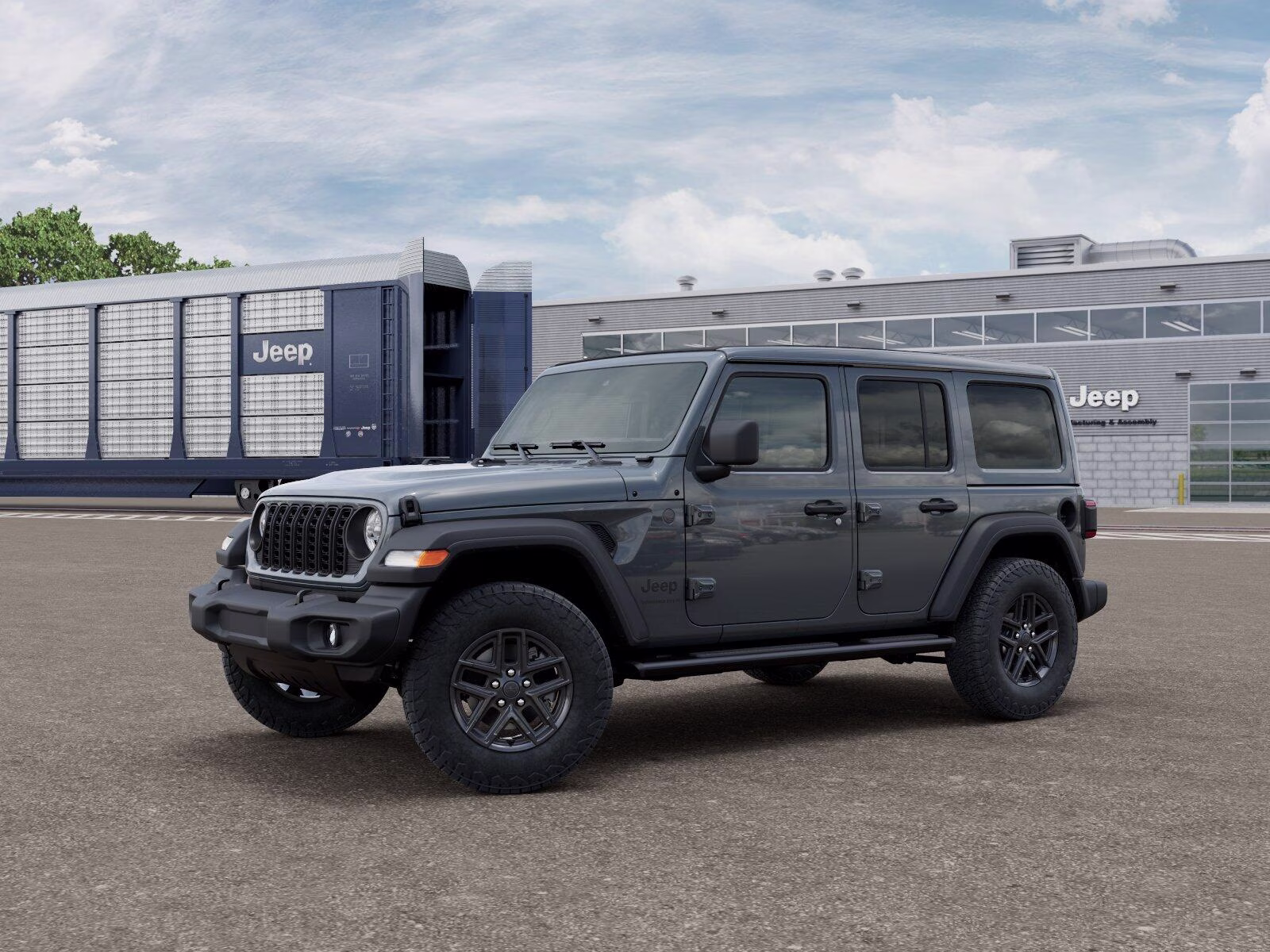 2026 Anvil Clear Coat Jeep Wrangler Wrangler 4-door Sport S 4X4 4-door