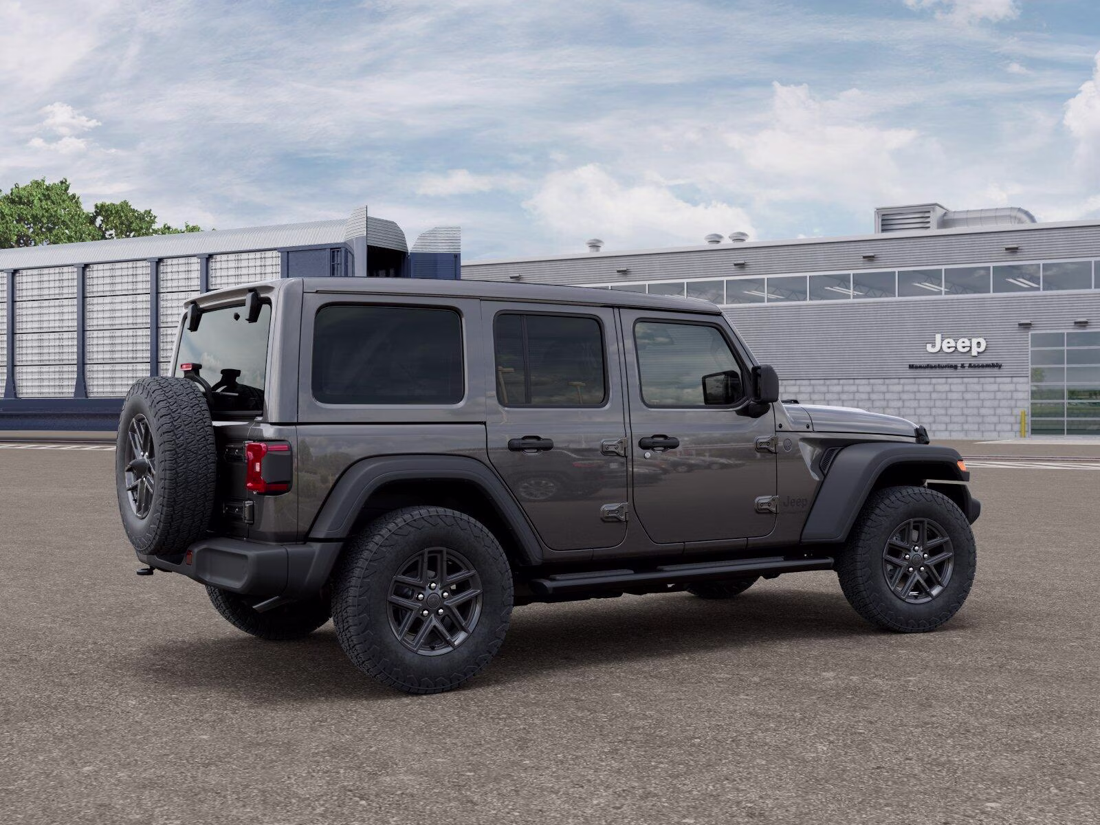 2026 Granite Crystal Metallic Clear Coat Jeep Wrangler Wrangler 4-door Sport S 4X4 4-door