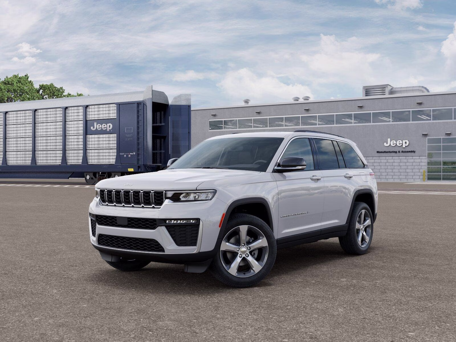 2026 Bright White Clear Coat Jeep Grand Cherokee Grand Cherokee Limited 4x4 4X4 SUV