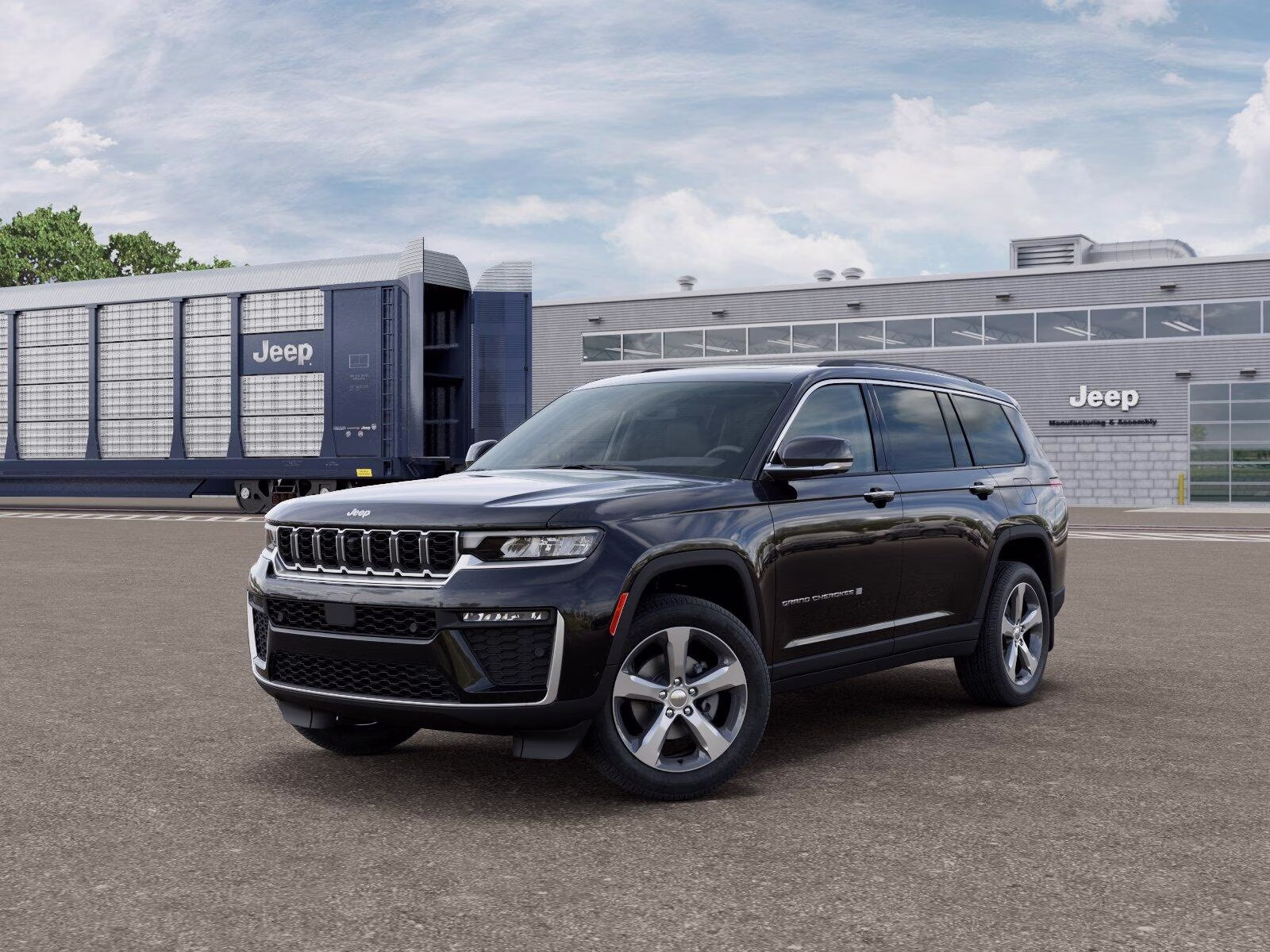 2026 Diamond Black Crystal Pearl Coat Jeep Grand Cherokee L Grand Cherokee Limited 4x4 4X4 SUV