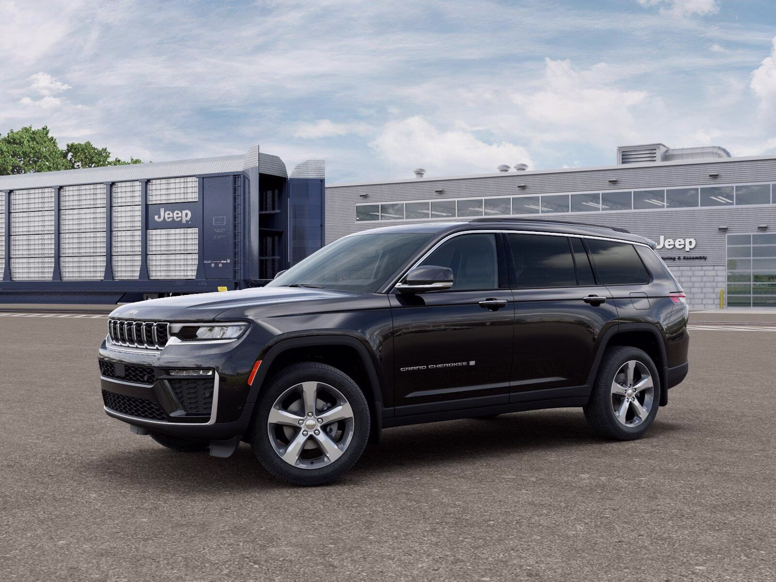 2026 Diamond Black Crystal Pearl Coat Jeep Grand Cherokee L Grand Cherokee Limited 4x4 4X4 SUV