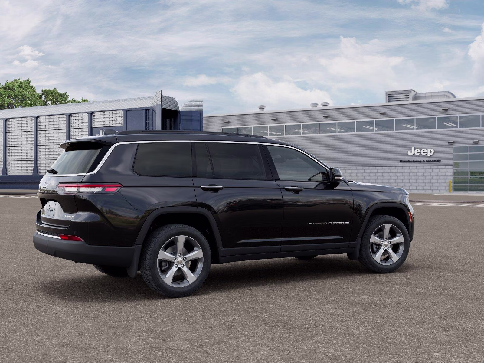 2026 Diamond Black Crystal Pearl Coat Jeep Grand Cherokee L Grand Cherokee Limited 4x4 4X4 SUV
