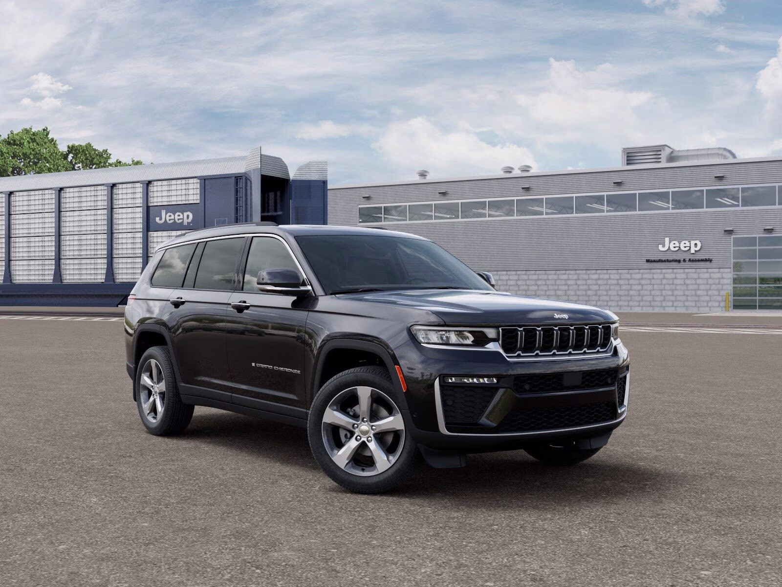2026 Diamond Black Crystal Pearl Coat Jeep Grand Cherokee L Grand Cherokee Limited 4x4 4X4 SUV