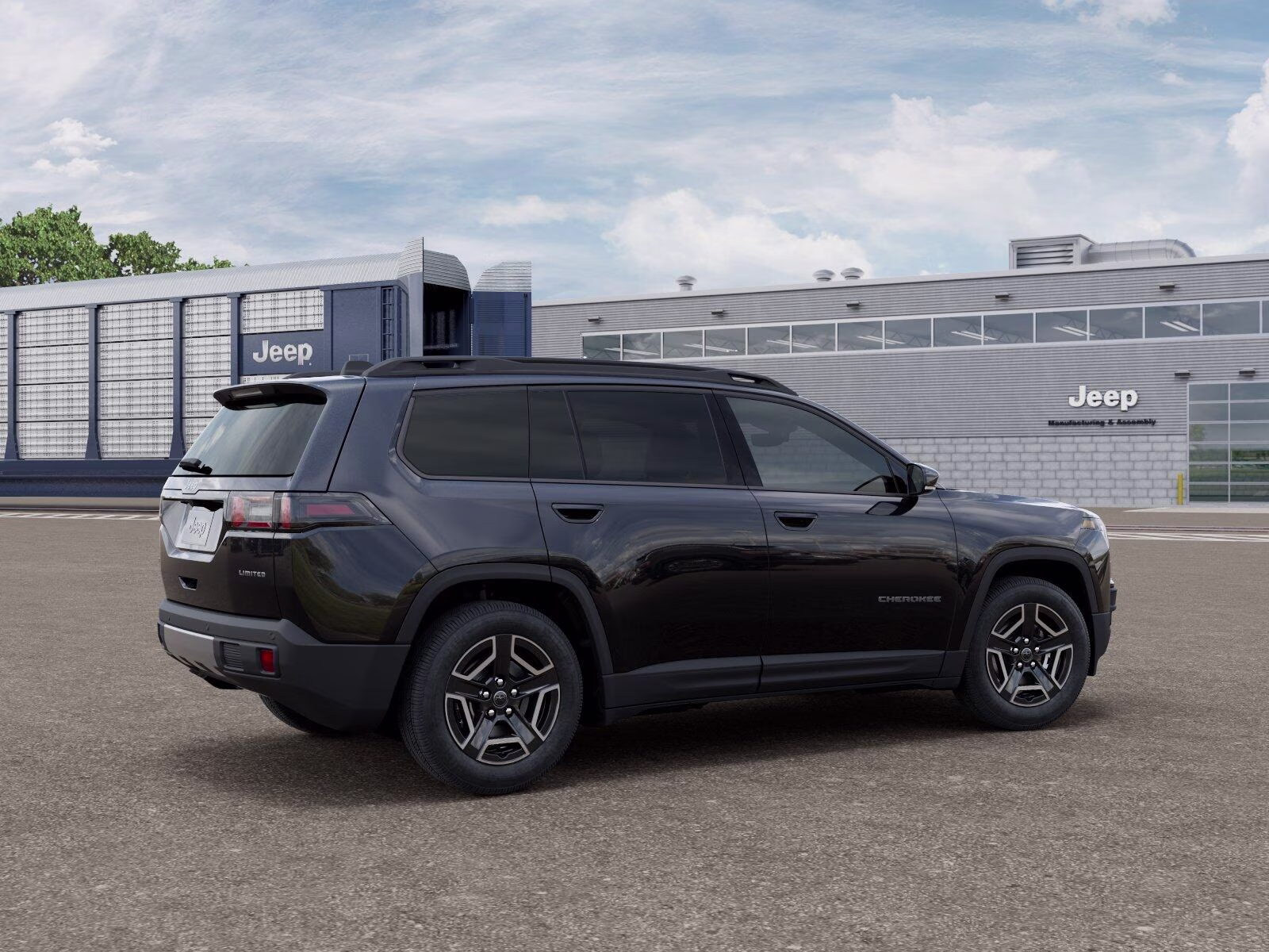 2026 Diamond Black Crystal Pearl Coat Jeep Cherokee Cherokee Limited 4x4 4X4 SUV