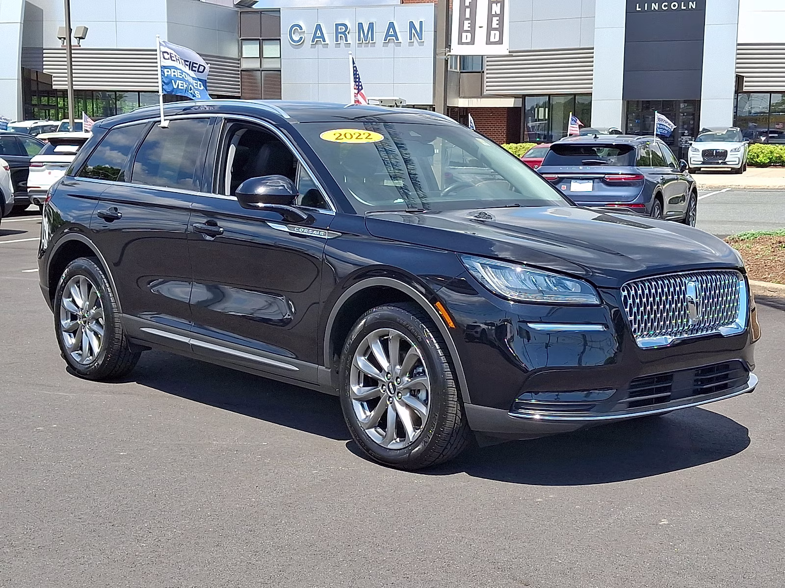 2022 Infinite Black Metallic Clearcoat - UM Lincoln Corsair Standard AWD