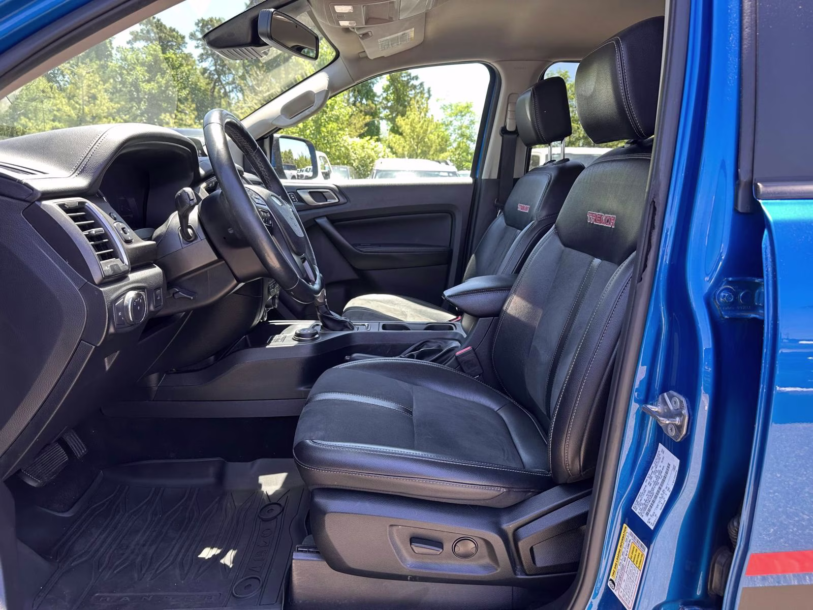 2021 Velocity Blue Metallic Ford Ranger LARIAT 4WD SuperCrew 5' Box 4X4 Truck
