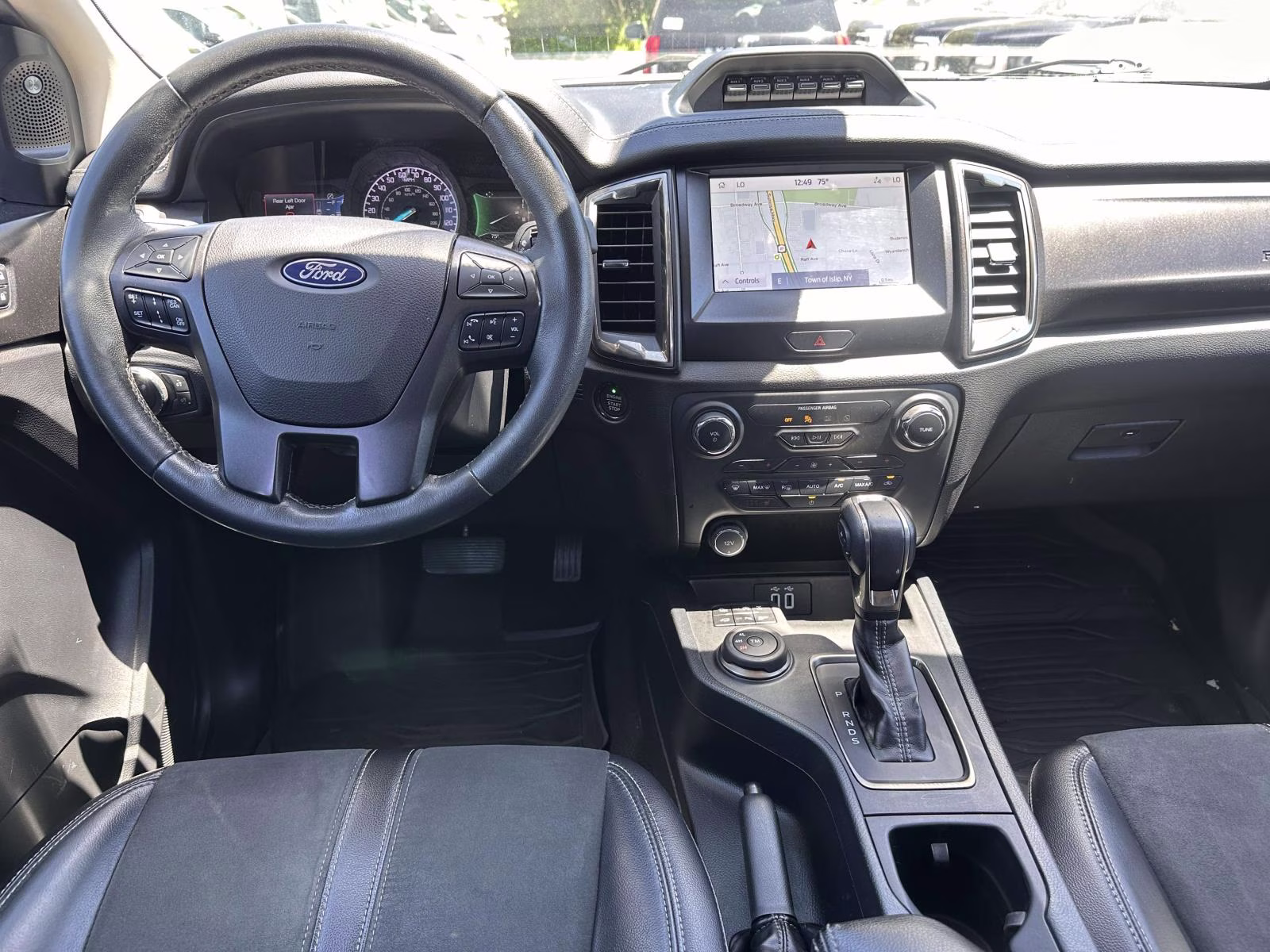 2021 Velocity Blue Metallic Ford Ranger LARIAT 4WD SuperCrew 5' Box 4X4 Truck