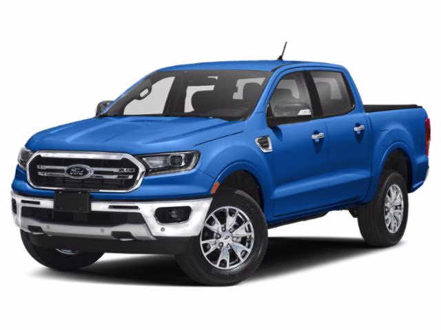 2021 Blue Ford Ranger Lariat 4X4 Truck