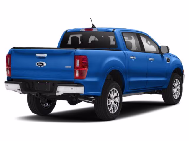 2021 Blue Ford Ranger Lariat 4X4 Truck