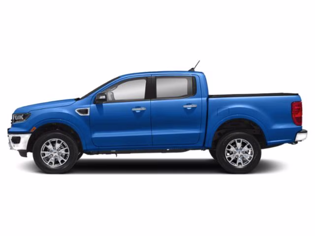 2021 Blue Ford Ranger Lariat 4X4 Truck