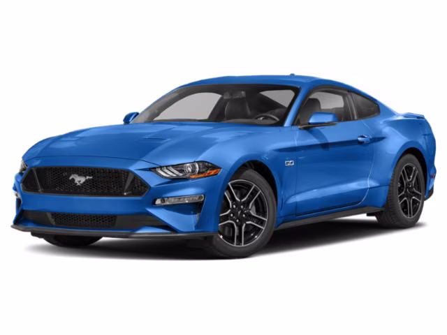 2020 Velocity Blue Ford Mustang GT RWD Fastback