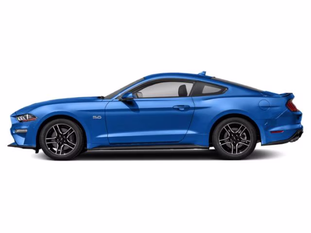 2020 Velocity Blue Ford Mustang GT RWD Fastback