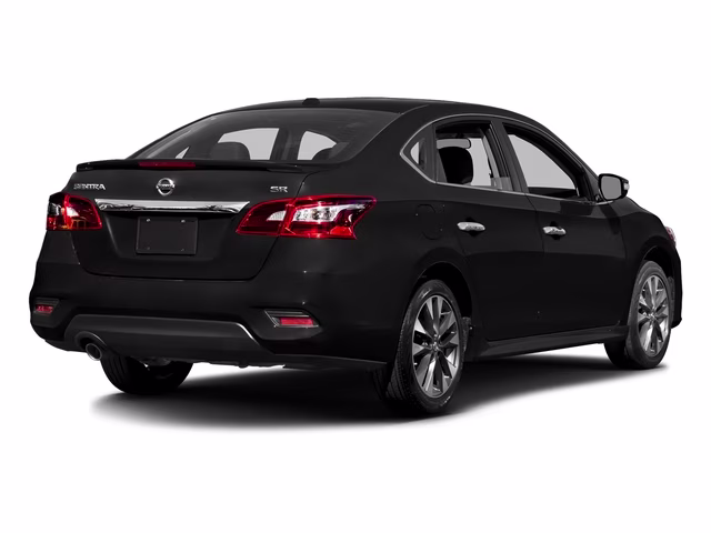 2017 Super Black Nissan Sentra SR FWD Sedan