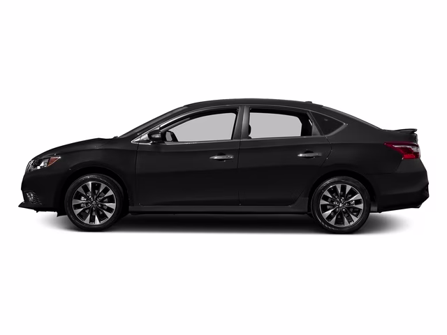 2017 Super Black Nissan Sentra SR FWD Sedan