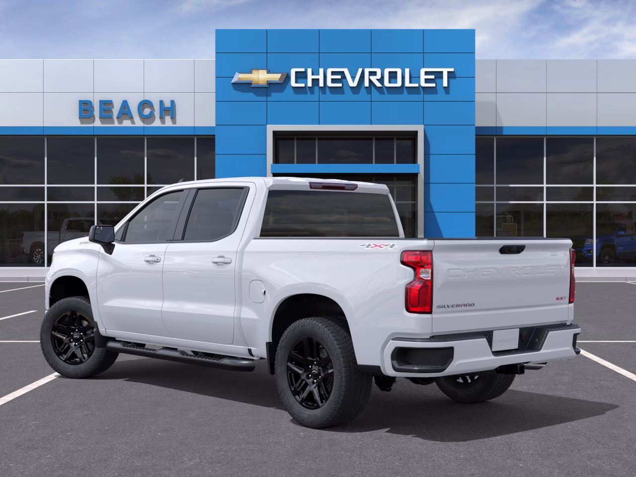 2026 Summit White Chevrolet Silverado 1500 RST 4X4 Truck