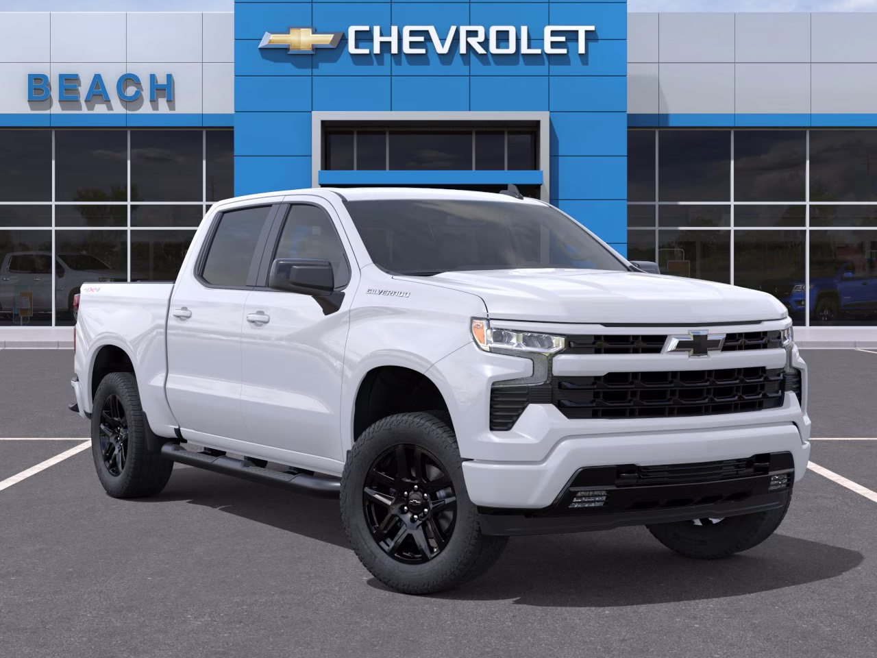 2026 Summit White Chevrolet Silverado 1500 RST 4X4 Truck