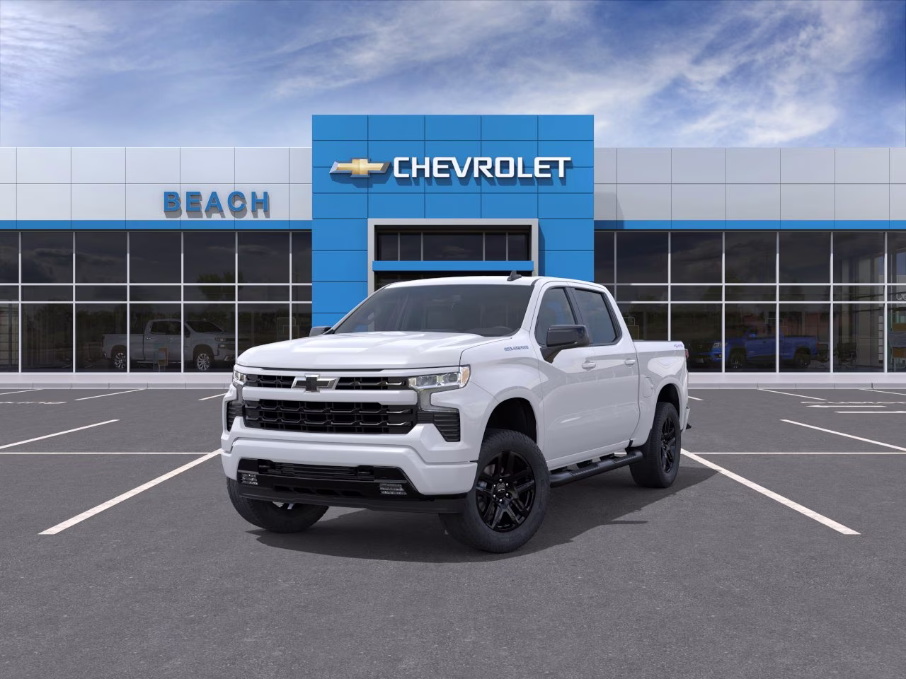 2026 Summit White Chevrolet Silverado 1500 RST 4X4 Truck