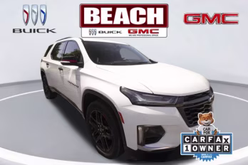 2023 Summit White Chevrolet Traverse Premier FWD SUV