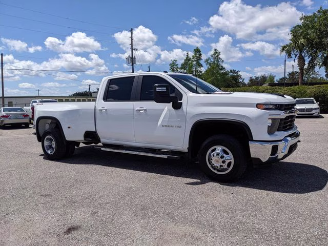 2024 Summit White Chevrolet Silverado 3500HD LT 4X4 Truck