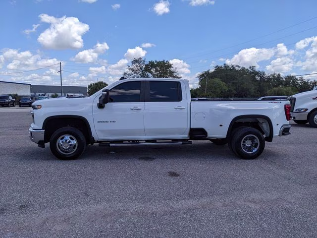 2024 Summit White Chevrolet Silverado 3500HD LT 4X4 Truck
