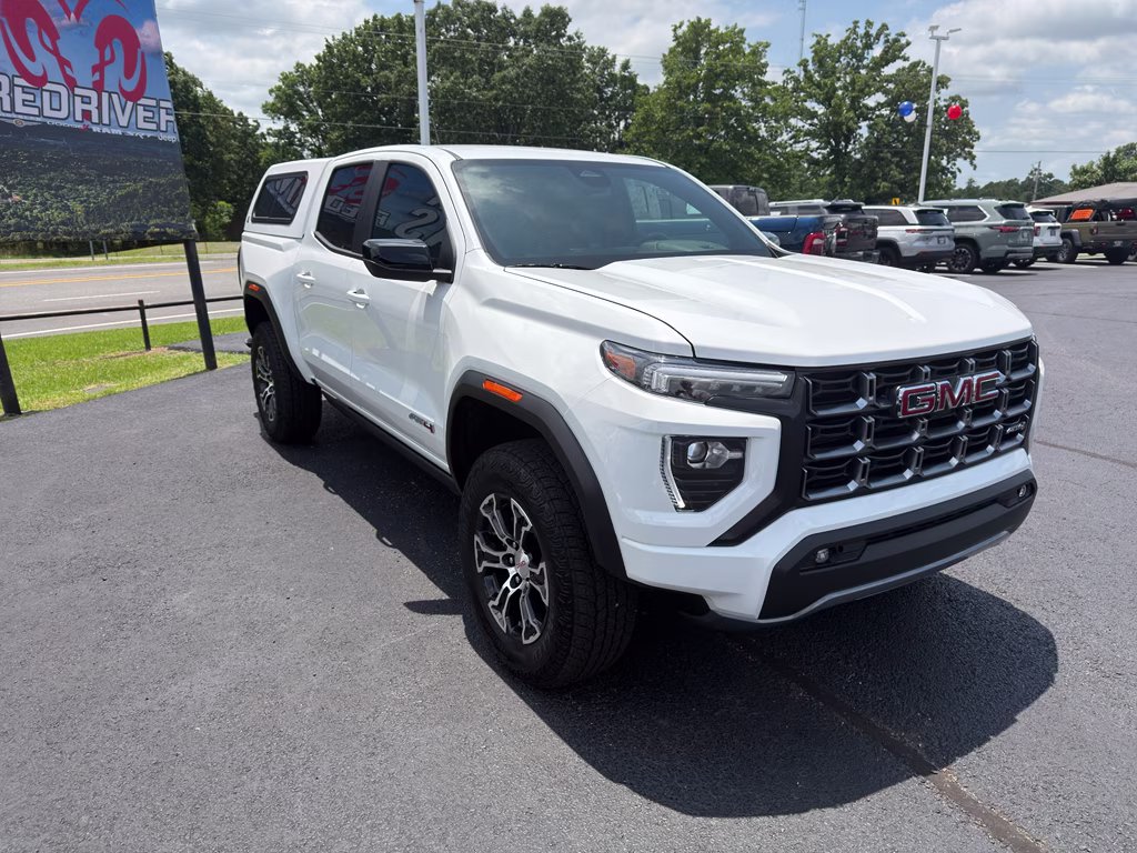2025 Summit White GMC Canyon 4WD AT4 4X4 Truck