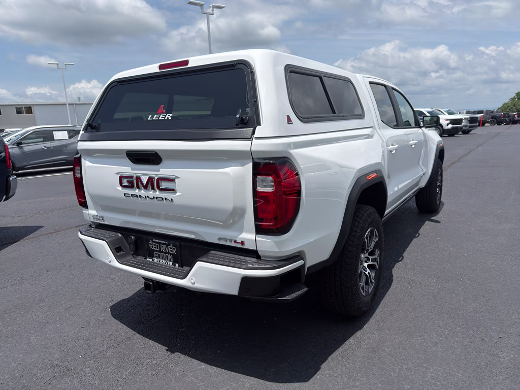 2025 Summit White GMC Canyon 4WD AT4 4X4 Truck