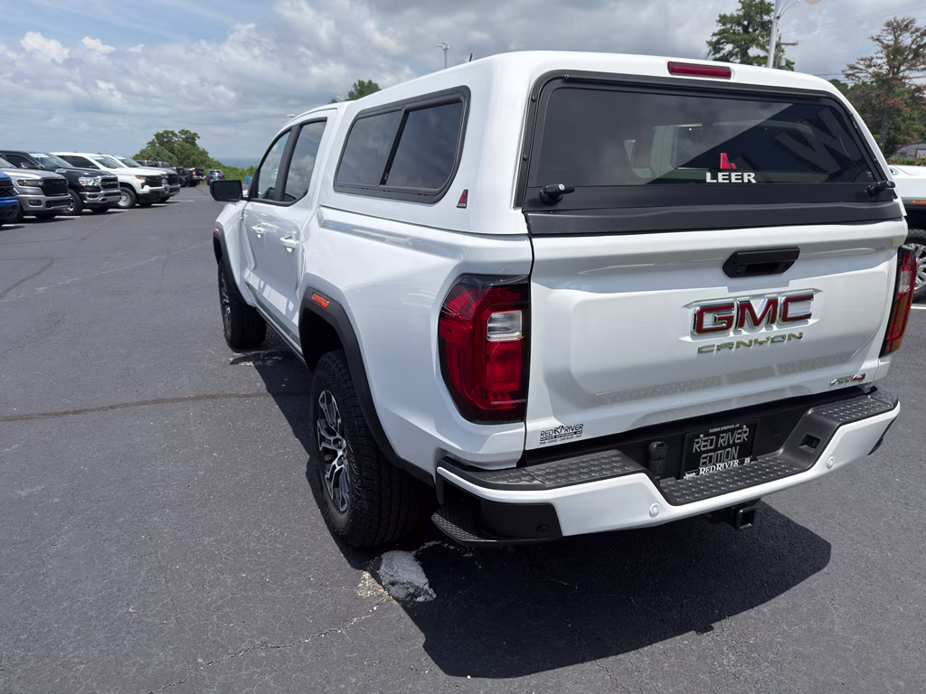 2025 Summit White GMC Canyon 4WD AT4 4X4 Truck