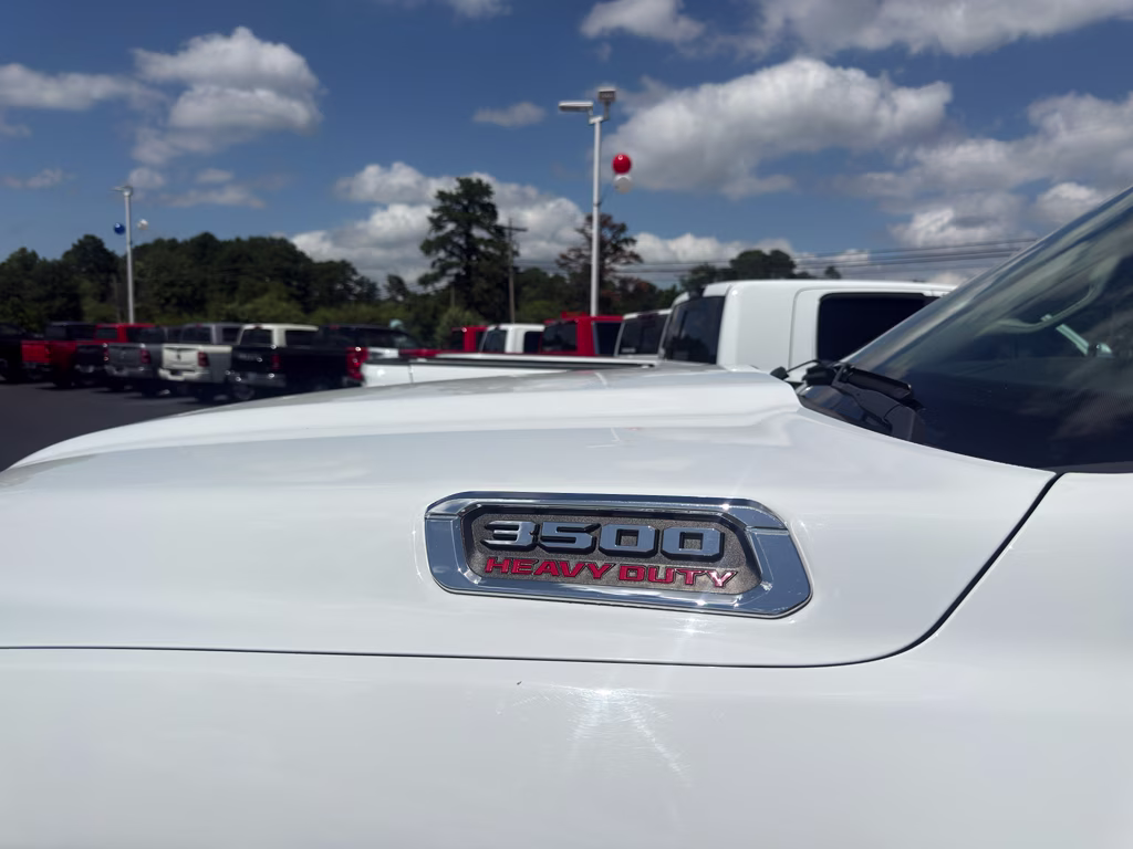 2020 Bright White Clearcoat Ram 3500 Tradesman 4X4 Truck