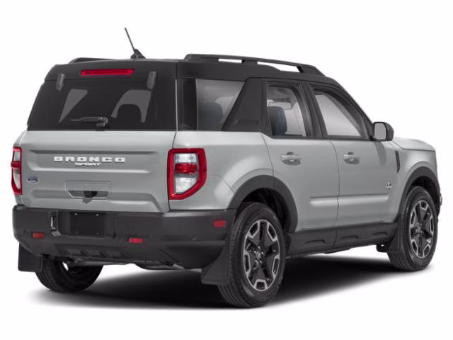 2023 Iconic Silver Metallic Ford Bronco Sport Outer Banks 4X4 SUV