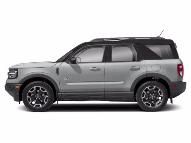 2023 Iconic Silver Metallic Ford Bronco Sport Outer Banks 4X4 SUV
