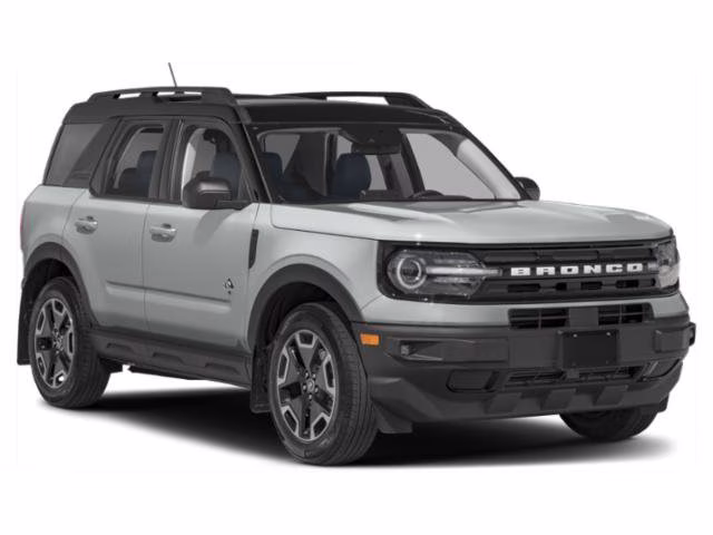 2023 Iconic Silver Metallic Ford Bronco Sport Outer Banks 4X4 SUV