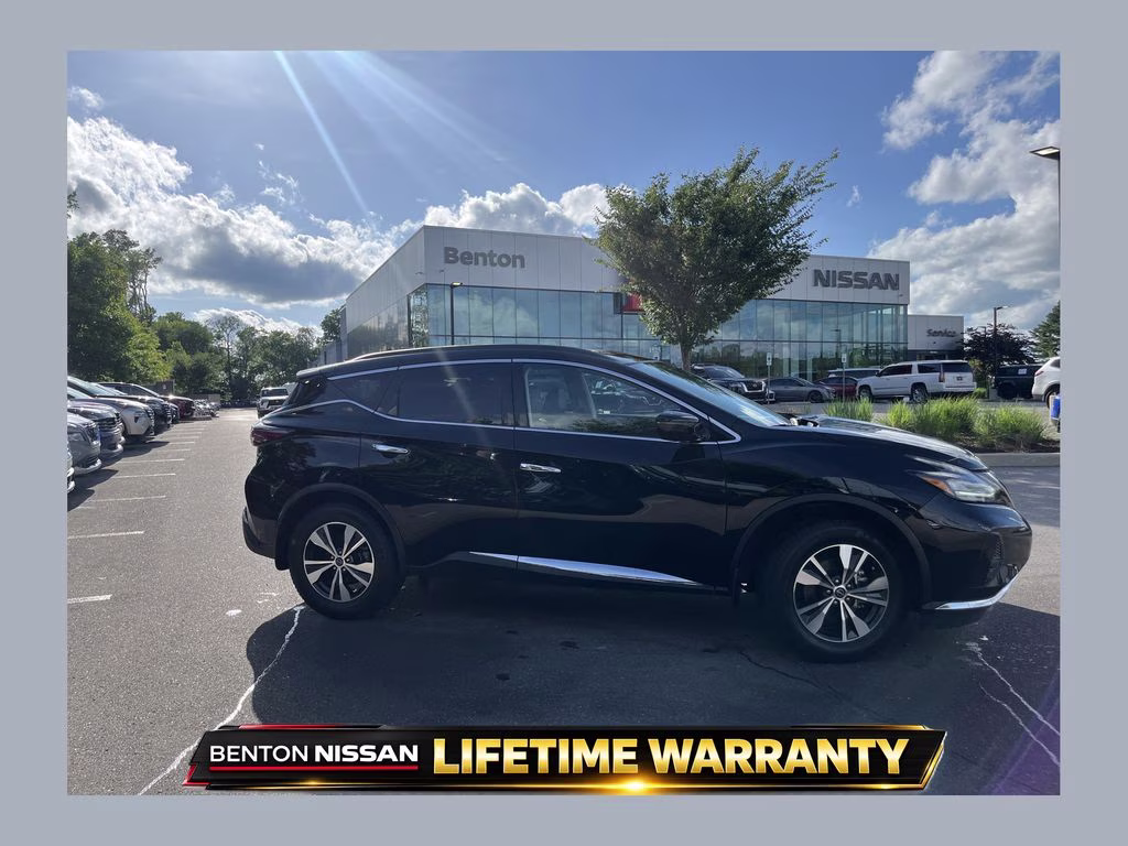 2024 Super Black Nissan Murano SV AWD SUV