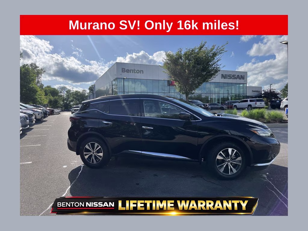 2024 Super Black Nissan Murano SV AWD SUV