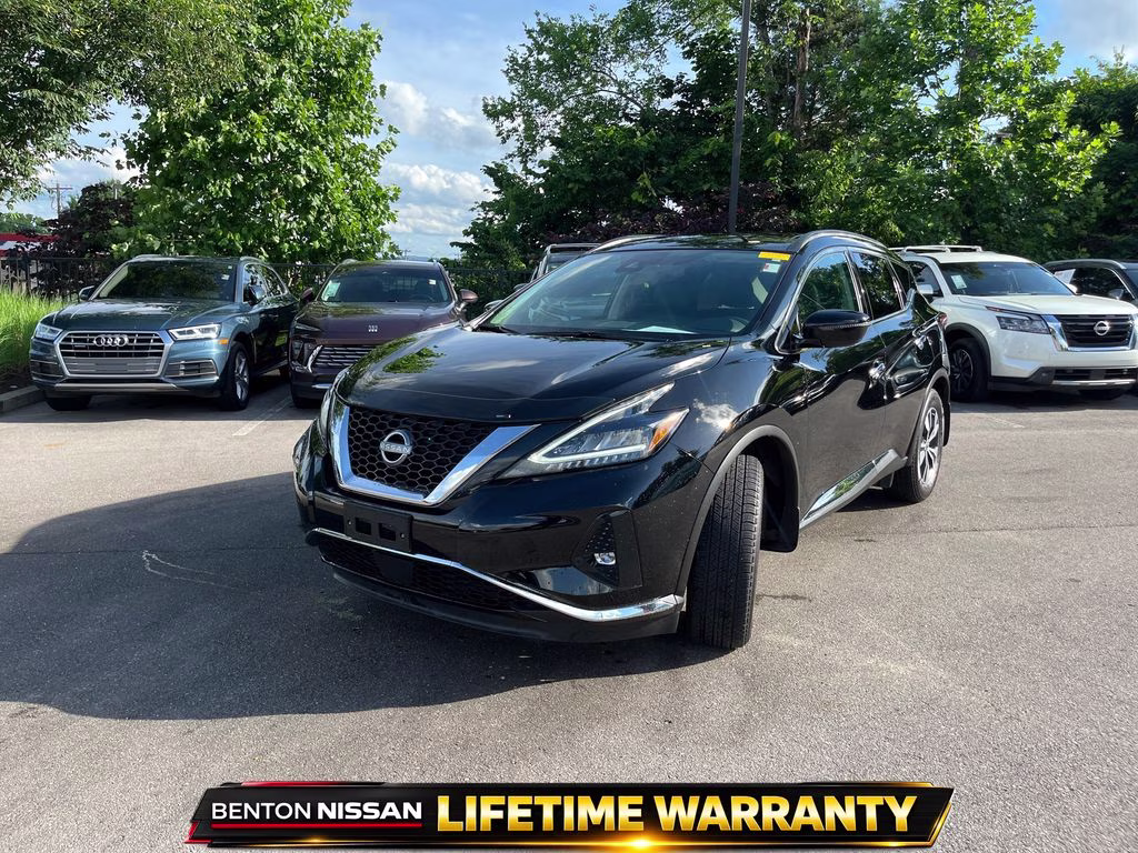 2024 Super Black Nissan Murano SV AWD SUV