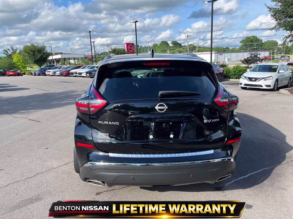 2024 Super Black Nissan Murano SV AWD SUV
