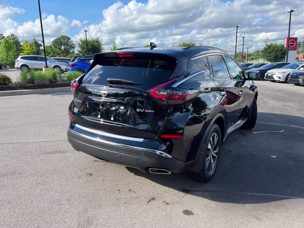 2024 Super Black Nissan Murano SV AWD SUV