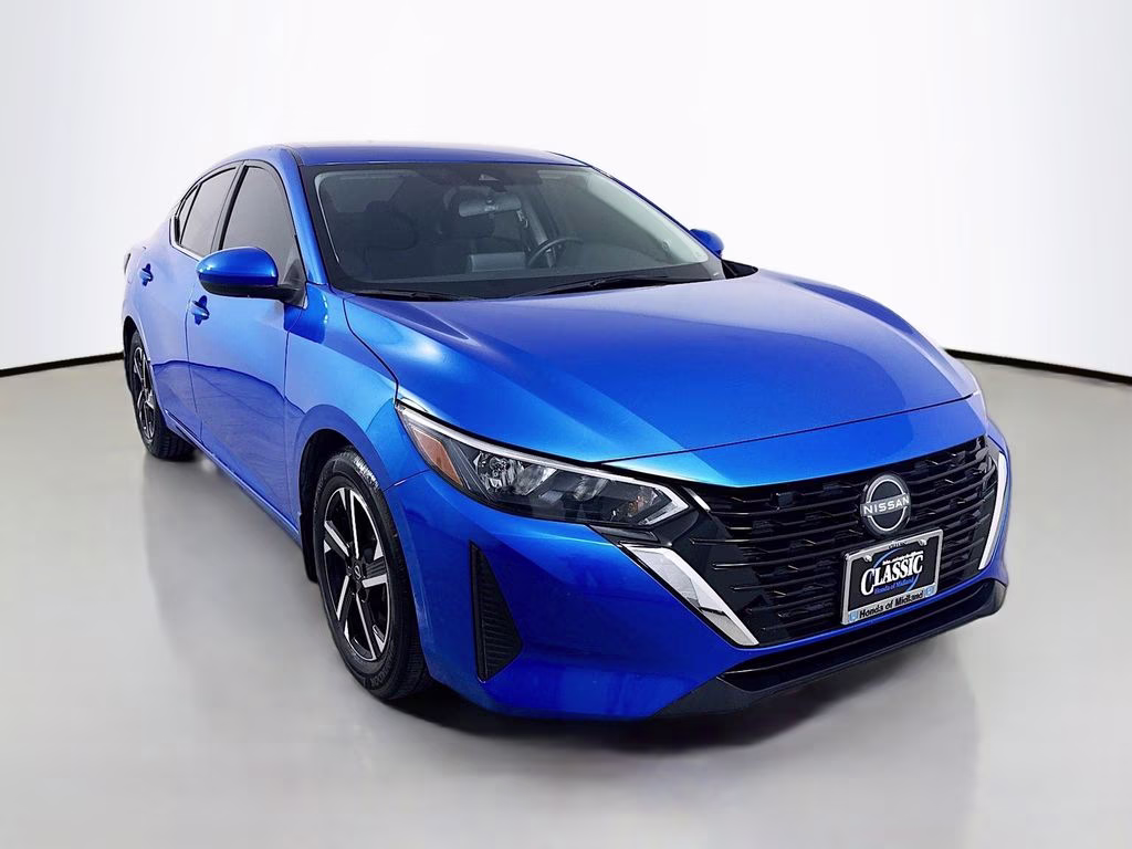 2024 Electric Blue Metallic Nissan Sentra SV FWD Sedan