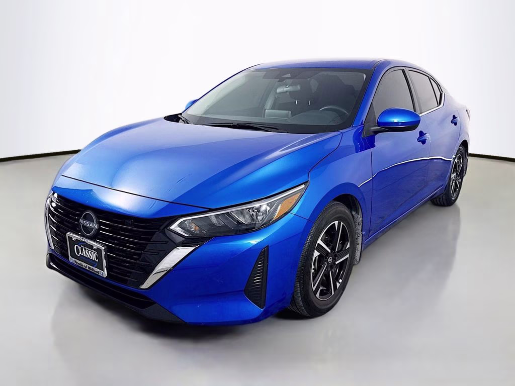 2024 Electric Blue Metallic Nissan Sentra SV FWD Sedan