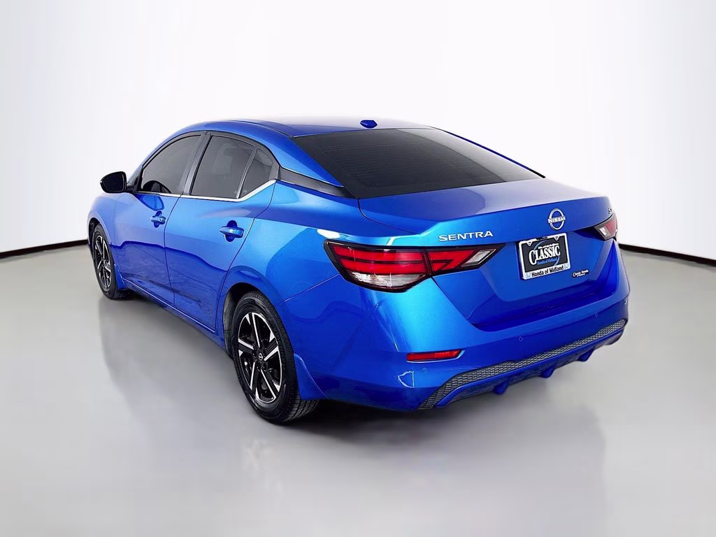 2024 Electric Blue Metallic Nissan Sentra SV FWD Sedan