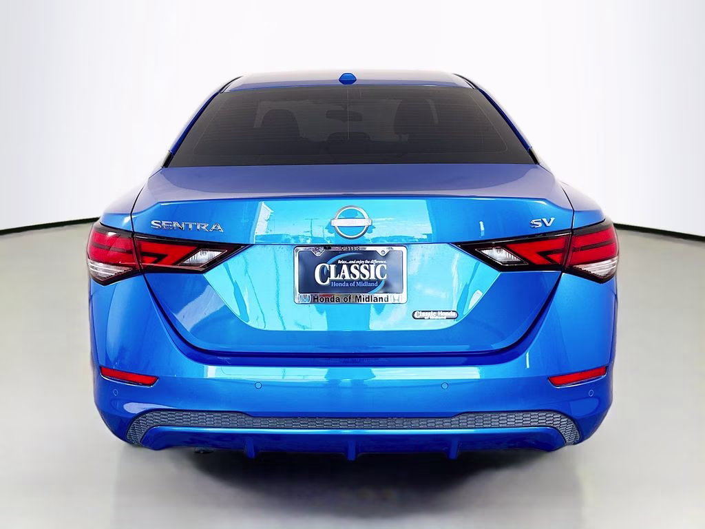 2024 Electric Blue Metallic Nissan Sentra SV FWD Sedan