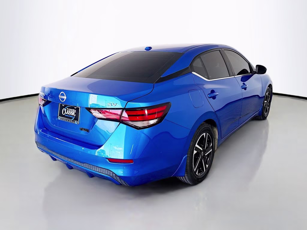 2024 Electric Blue Metallic Nissan Sentra SV FWD Sedan