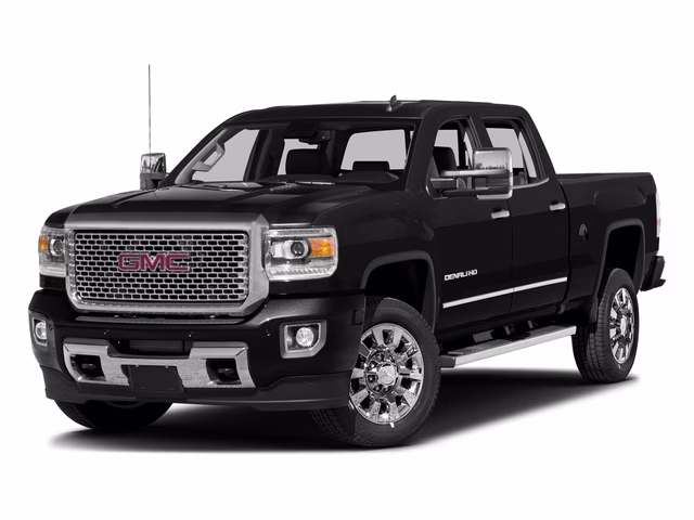 2016 Onyx Black GMC Sierra 2500HD Denali 4X4 Truck