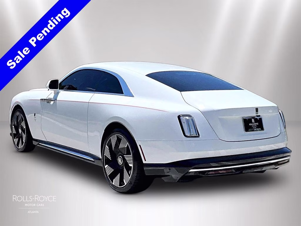 2025 Arctic White Rolls-Royce Spectre .Starlight Doors AWD Coupe