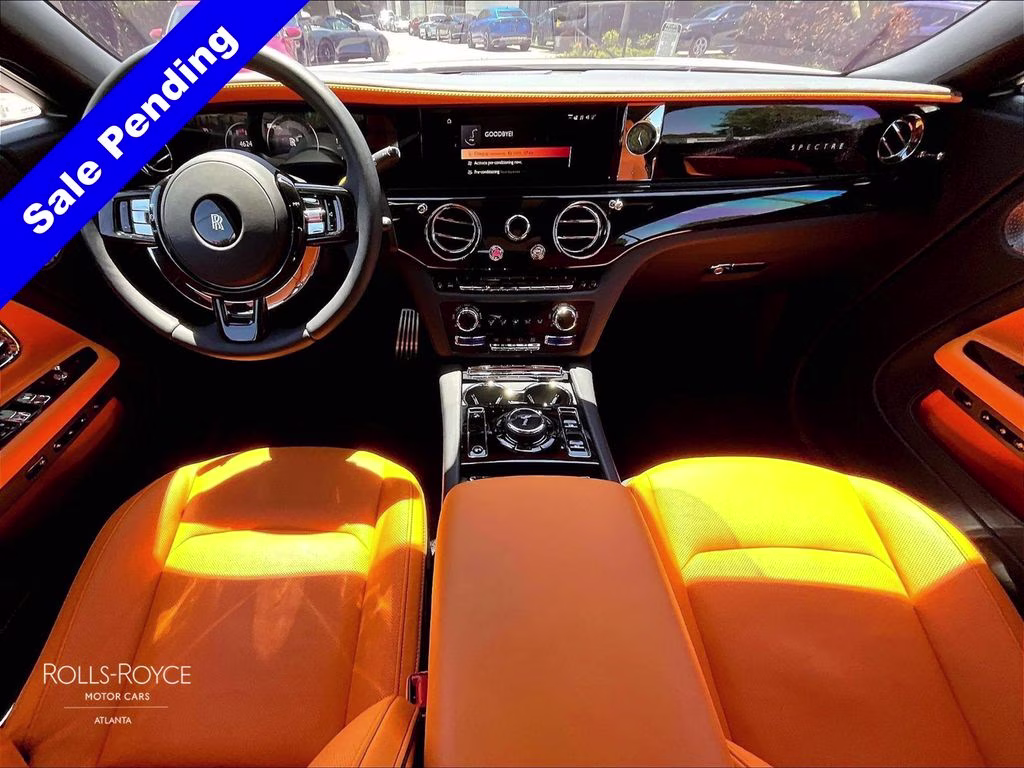 2025 Arctic White Rolls-Royce Spectre .Starlight Doors AWD Coupe